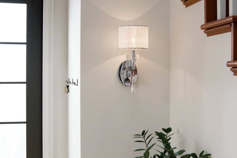 Kichler 42634CH One Light Wall Sconce, Chrome (2)