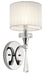 Kichler 42634CH One Light Wall Sconce, Chrome