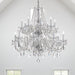 Crystorama 1139-CH-CL-MWP Traditional Crystal 16 Light Chandelier Polished Chrome Alternate Image 4.jpg