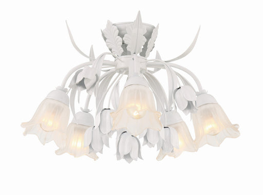 Crystorama 4810-WW Southport Five Light Semi Flush Mount Wet White Main Image.jpg