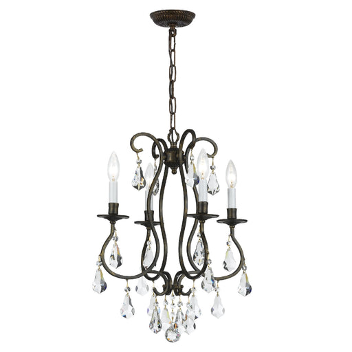 Crystorama 5014-EB-CL-MWP Ashton Four Light Mini Chandelier English Bronze Alternate Image.jpg