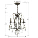 Crystorama 5014-EB-CL-MWP Ashton Four Light Mini Chandelier English Bronze Alternate Image 4.jpg