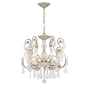 Crystorama 5115-OS-CL-MWP Regis Six Light Chandelier Olde Silver Alternate Image 2.jpg