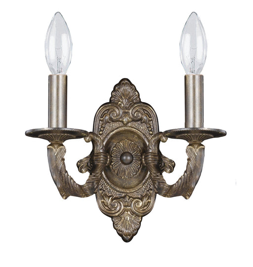 Crystorama 5122-VB Paris Market Two Light Wall Sconce Venetian Bronze Main Image.jpg