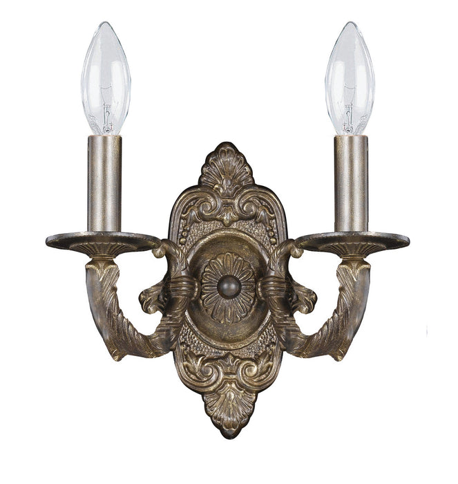 Crystorama 5122-VB Paris Market Two Light Wall Sconce Venetian Bronze Main Image.jpg