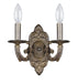 Crystorama 5122-VB Paris Market Two Light Wall Sconce Venetian Bronze Main Image.jpg