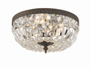 Crystorama 712-EB-CL-MWP Ceiling Mount Three Light Flush Mount English Bronze Main Image.jpg