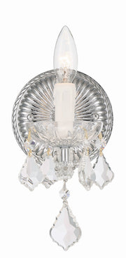 Crystorama 4471-CH-CL-MWP Maria Theresa One Light Wall Sconce Polished Chrome Alternate Image 2.jpg