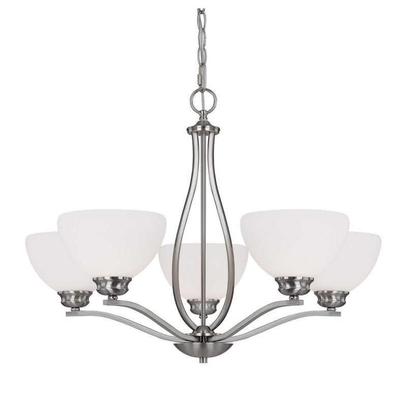 Capital Lighting 4035BN-212 Stanton Five Light Chandelier, Brushed Nickel Main Image.jpg