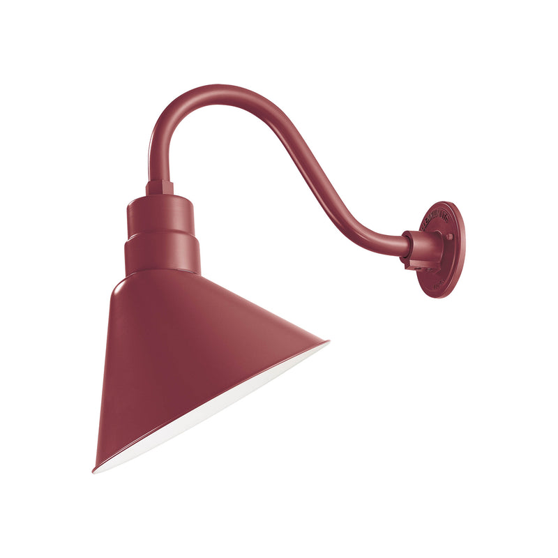 Millennium RAS12-SR R Series One Light Pendant, Satin Red Main Image.jpg