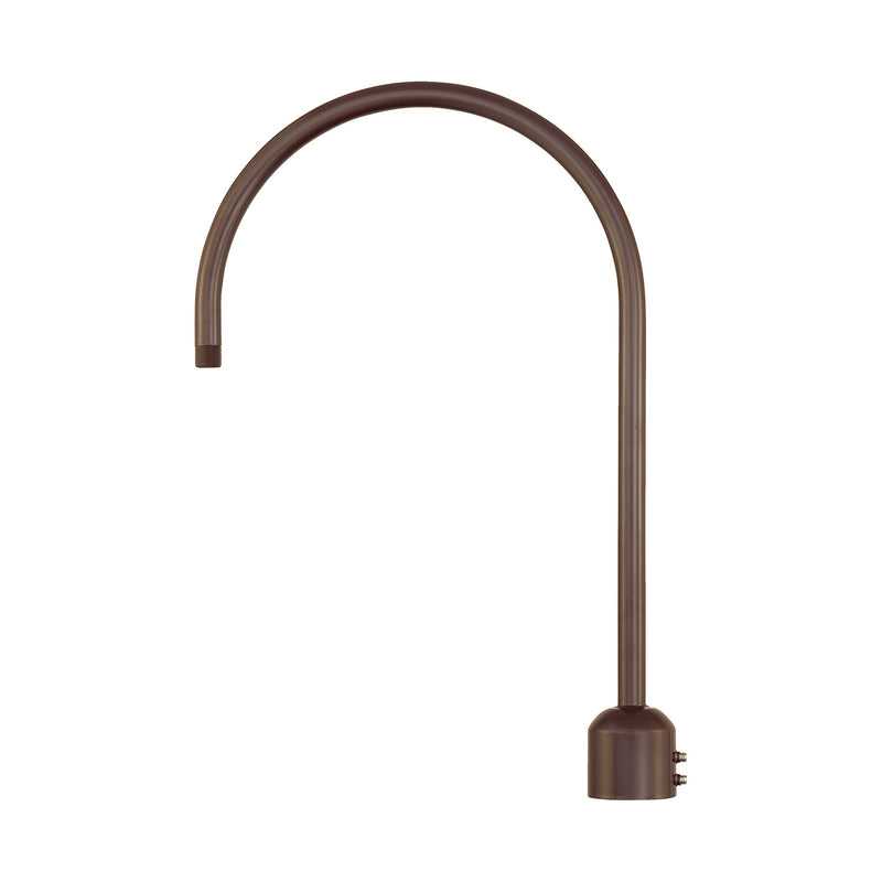 Millennium RPAS-ABR R Series One Light Post Adapter, Architectural Bronze Main Image.jpg