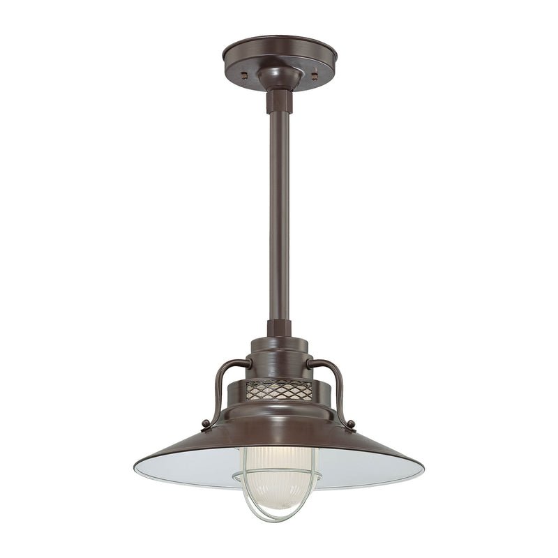 Millennium RRRS14-ABR R Series One Light Pendant, Architectural Bronze Main Image.jpg