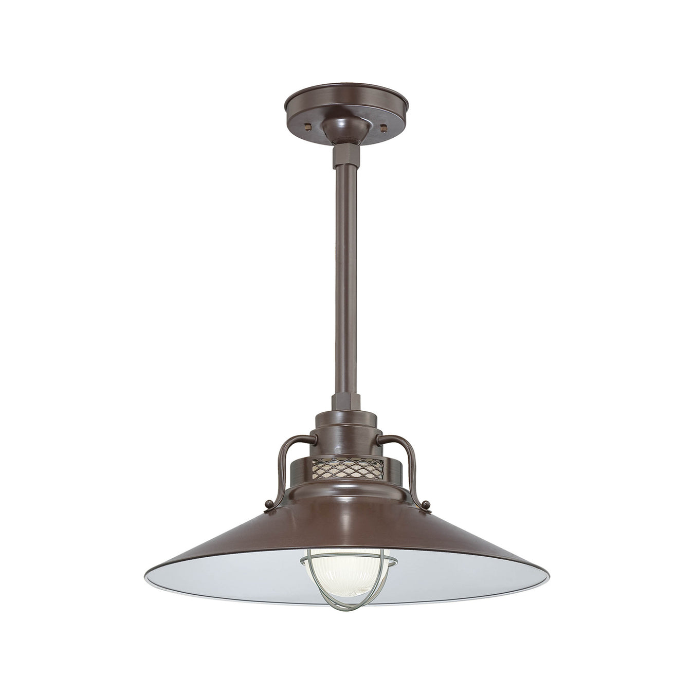 Millennium RRRS18-ABR R Series One Light Pendant, Architectural Bronze Main Image.jpg