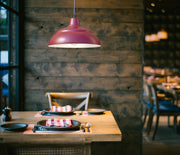 Millennium RWHC14-SR R Series One Light Pendant, Satin Red Alternate Image.jpg