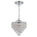 Crystorama 130-CH Calypso Three Light Mini Chandelier Polished Chrome Alternate Image.jpg