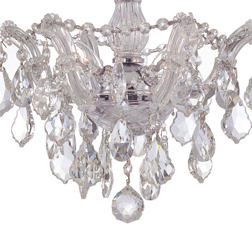 Crystorama 4430-CH-CL-MWP Maria Theresa Three Light Semi Flush Mount Polished Chrome Alternate Image.jpg
