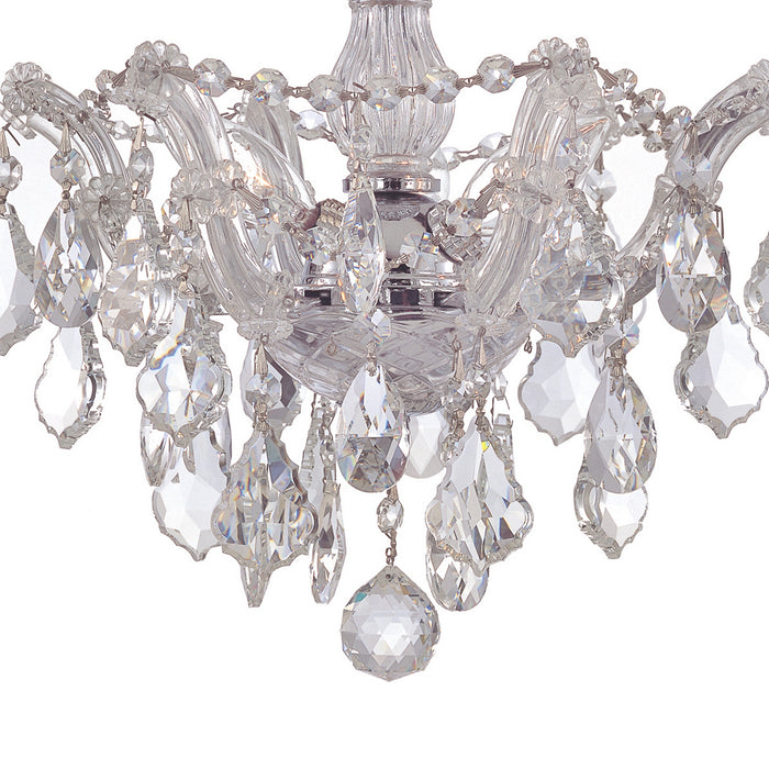 Crystorama 4430-CH-CL-MWP Maria Theresa Three Light Semi Flush Mount Polished Chrome Alternate Image.jpg