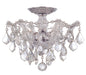 Crystorama 4430-CH-CL-MWP Maria Theresa Three Light Semi Flush Mount Polished Chrome Main Image.jpg