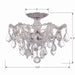 Crystorama 4430-CH-CL-S Maria Theresa Three Light Semi Flush Mount Polished Chrome Alternate Image.jpg