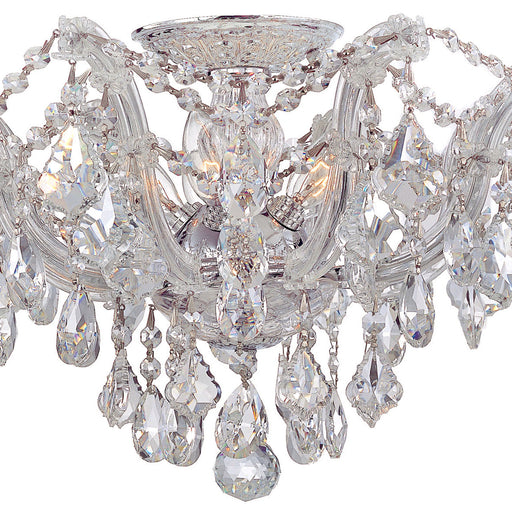 Crystorama 4437-CH-CL-MWP Maria Theresa Five Light Semi Flush Mount Polished Chrome Alternate Image.jpg
