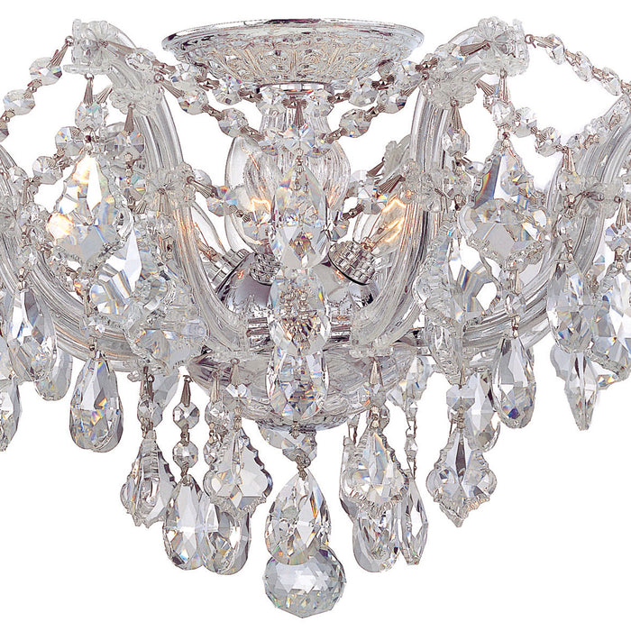 Crystorama 4437-CH-CL-MWP Maria Theresa Five Light Semi Flush Mount Polished Chrome Alternate Image.jpg
