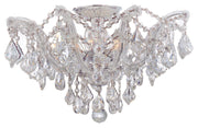 Crystorama 4437-CH-CL-MWP Maria Theresa Five Light Semi Flush Mount Polished Chrome Main Image.jpg