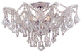 Crystorama 4437-CH-CL-S Maria Theresa Five Light Semi Flush Mount Polished Chrome Main Image.jpg