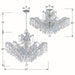 Crystorama 4439-CH-CL-SAQ Maria Theresa Six Light Chandelier Polished Chrome Alternate Image 4.jpg