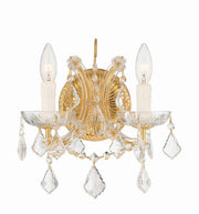 Crystorama 4472-GD-CL-MWP Maria Theresa Two Light Wall Sconce Gold Main Image.jpg