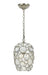 Crystorama 523-SA Palla One Light Mini Chandelier Antique Silver Main Image.jpg