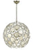 Crystorama 529-SA Palla Six Light Chandelier Antique Silver Main Image.jpg