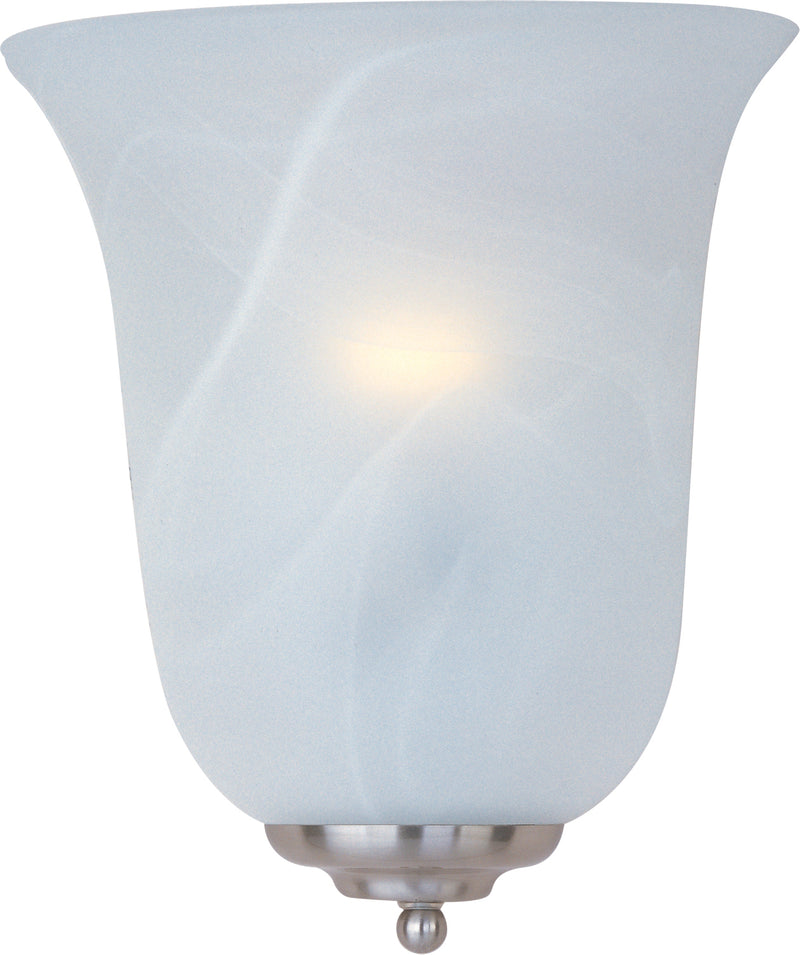 Maxim 20581MRSN Essentials - 2058x One Light Wall Sconce, Satin Nickel Main Image.jpg