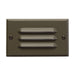 Kichler 12600AZ Step And Hall 120V LED Step Light Horiz. Louver, Architectural Bronze Main Image.jpg