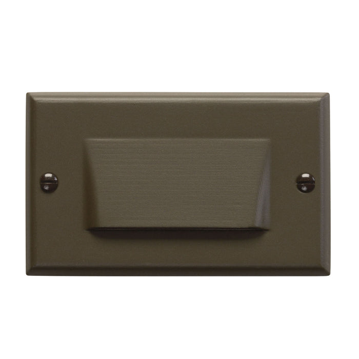 Kichler 12602AZ Step And Hall 120V LED Step Light Shielded, Architectural Bronze Main Image.jpg