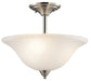 Kichler 42879NI Nicholson Three Light Semi Flush Mount, Brushed Nickel Main Image.jpg