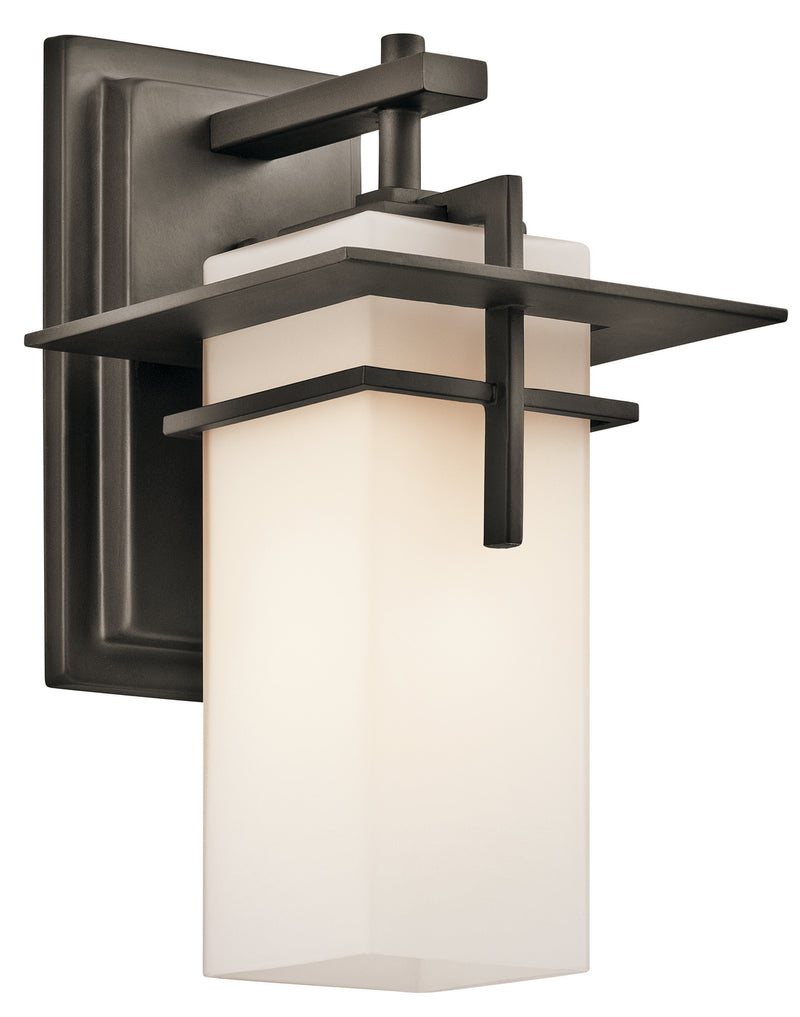Kichler 49642OZ One Light Outdoor Wall Mount, Olde Bronze