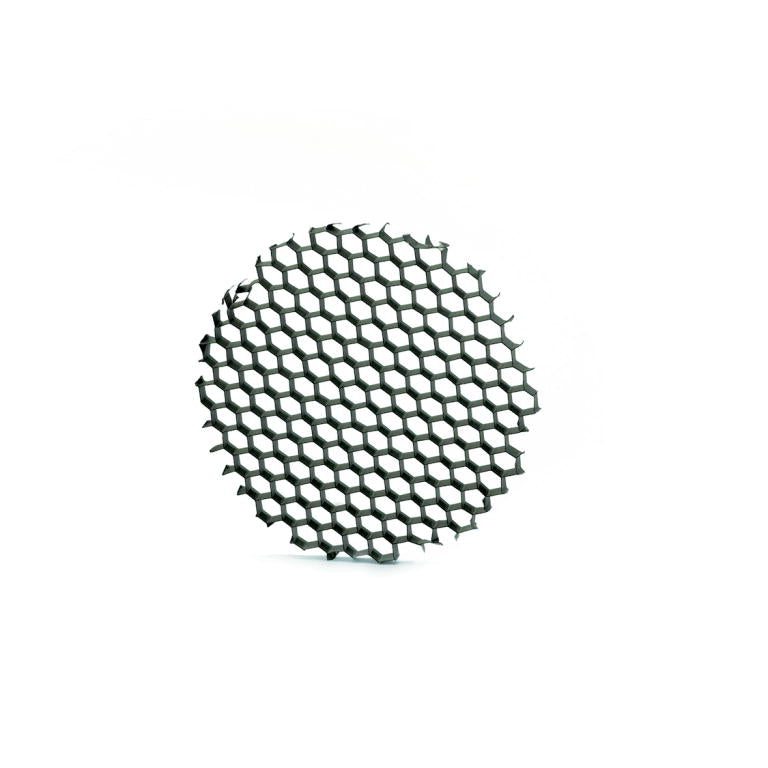Kichler 15679BK Hexcell Louver, Black Material (Not Painted)