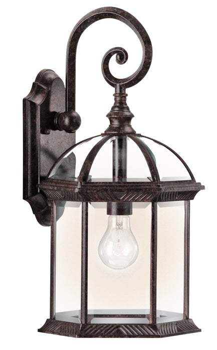 Kichler 49186TZ One Light Outdoor Wall Mount, Tannery Bronze