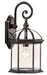 Kichler 49186TZ One Light Outdoor Wall Mount, Tannery Bronze