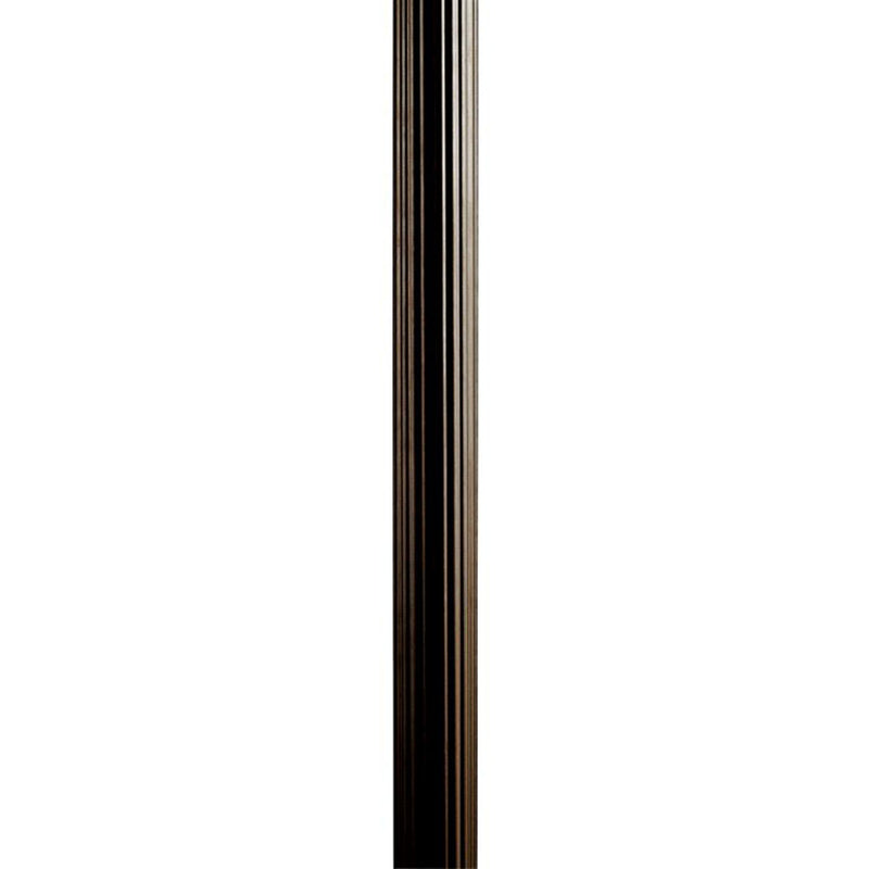 Kichler 9595OZ Outdoor Fluted Post, Olde Bronze