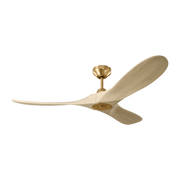 Visual Comfort Fan 3MAVSM52BBSWWO Maverick Smart 52" Ceiling Fan, Burnished Brass Main Image.jpg