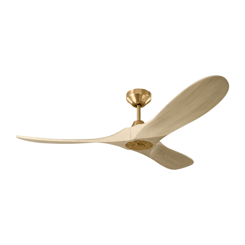 Visual Comfort Fan 3MAVSM52BBSWWO Maverick Smart 52" Ceiling Fan, Burnished Brass Main Image.jpg