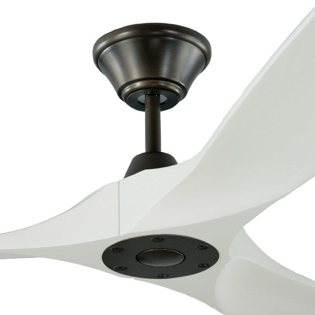 Visual Comfort Fan 3MAVR60AGPW Maverick 60" Ceiling Fan, Aged Pewter and White Alternate Image.jpg