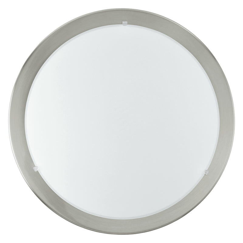 Eglo USA 82942A Planet One Light Ceiling Mount Matte Nickel Main Image.jpg
