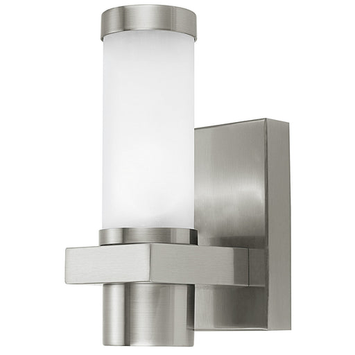 Eglo USA 86385A Konya One Light Outdoor Wall Mount Matte Nickel Main Image.jpg