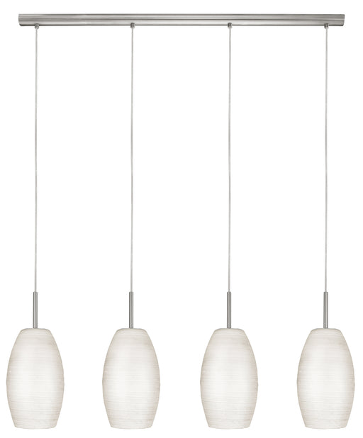 Eglo USA 88955A Batista 1 Four Light Pendant Matte Nickel Main Image.jpg