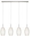 Eglo USA 88955A Batista 1 Four Light Pendant Matte Nickel Main Image.jpg