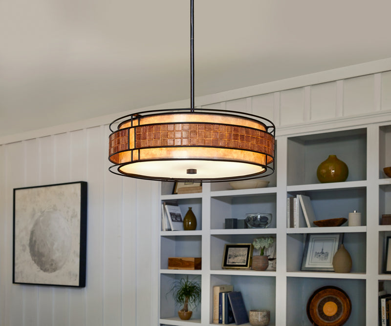 Quoizel MC8420CRC Laguna Four Light Pendant, Renaissance Copper Alternate Image.jpg