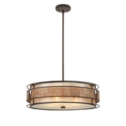 Quoizel MC8420CRC Laguna Four Light Pendant, Renaissance Copper Main Image.jpg