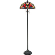 Quoizel TF879F Larissa Two Light Floor Lamp, Vintage Bronze Main Image.jpg
